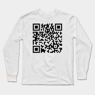 Coolest Person QR Code Awesome Gift Long Sleeve T-Shirt